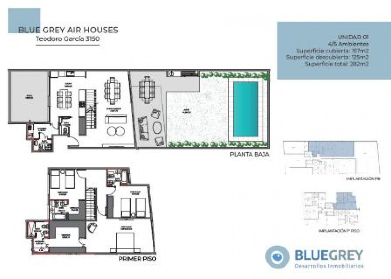 Emprendimiento EXCLUSIVO con jardin y Parrilla propia en Colegiales!!! 3 a 5 ambientes LOCAL Comercial