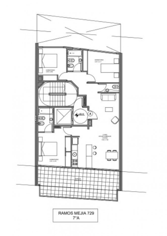 Ideal departamento con balcon ATERRAZADO a estrenar