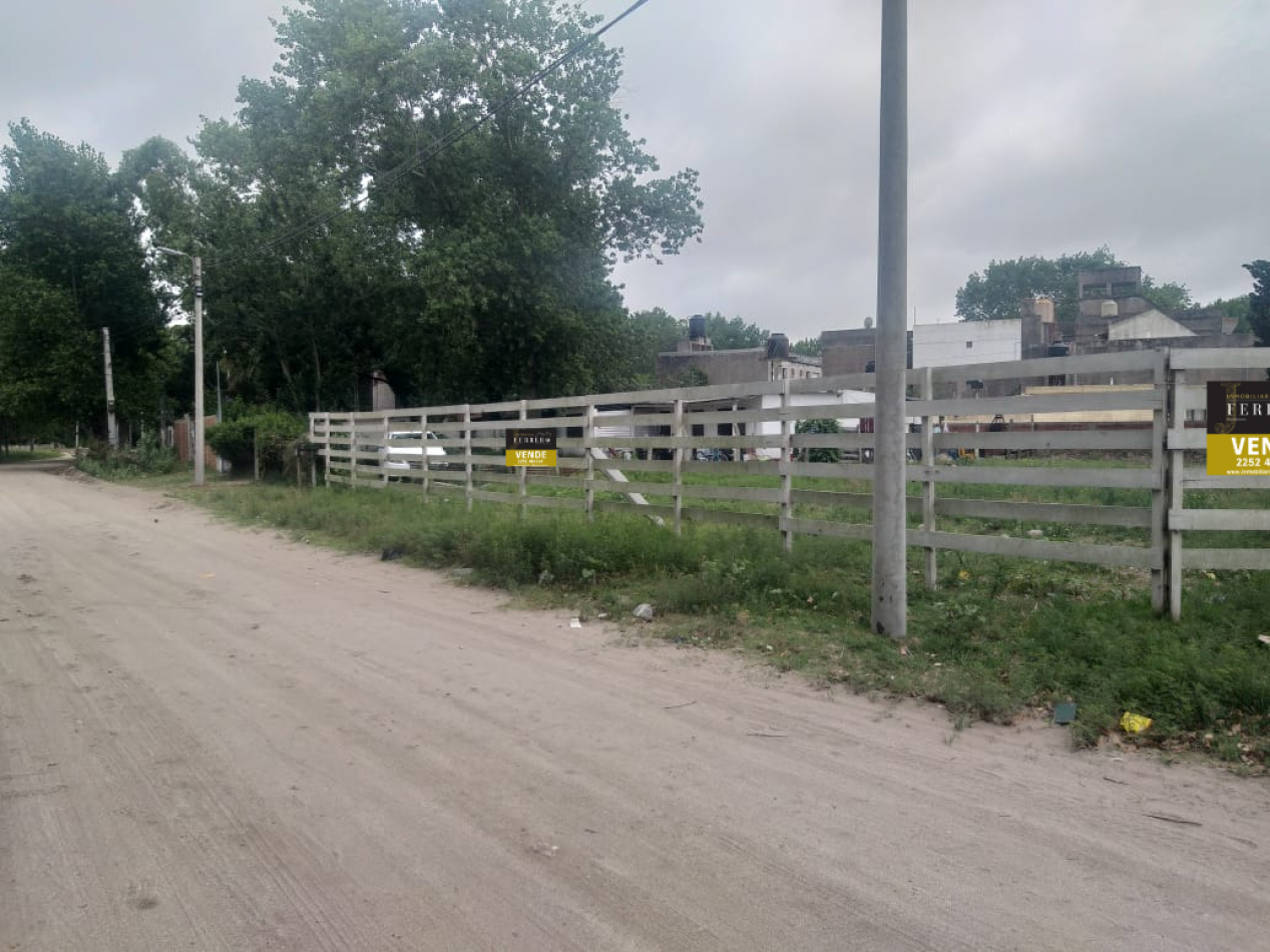 Lote esquina c/planos aprobados en Zona Norte 