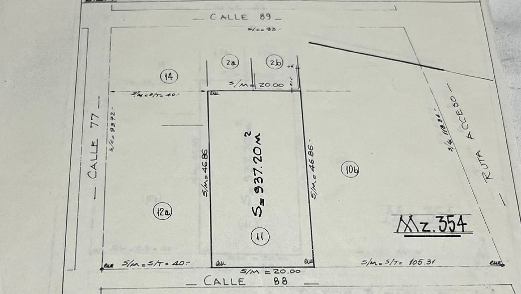 LOTE 937 M2 EN ZONA SUR DE SAN CLEMENTE 