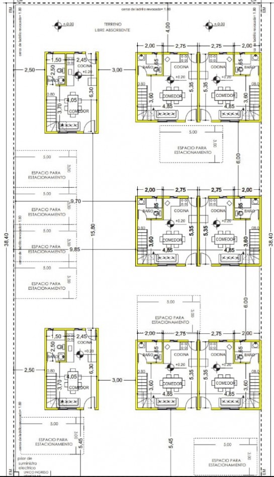 Proyecto de Duplex a estrenar en Tala Sur 