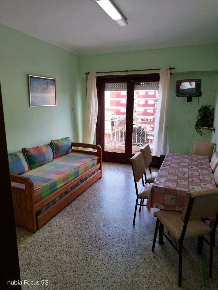 Depto 2 amb. con vista al mar Tuyu III