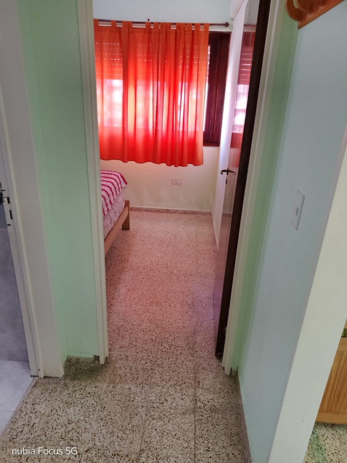 Depto 2 amb. con vista al mar Tuyu III