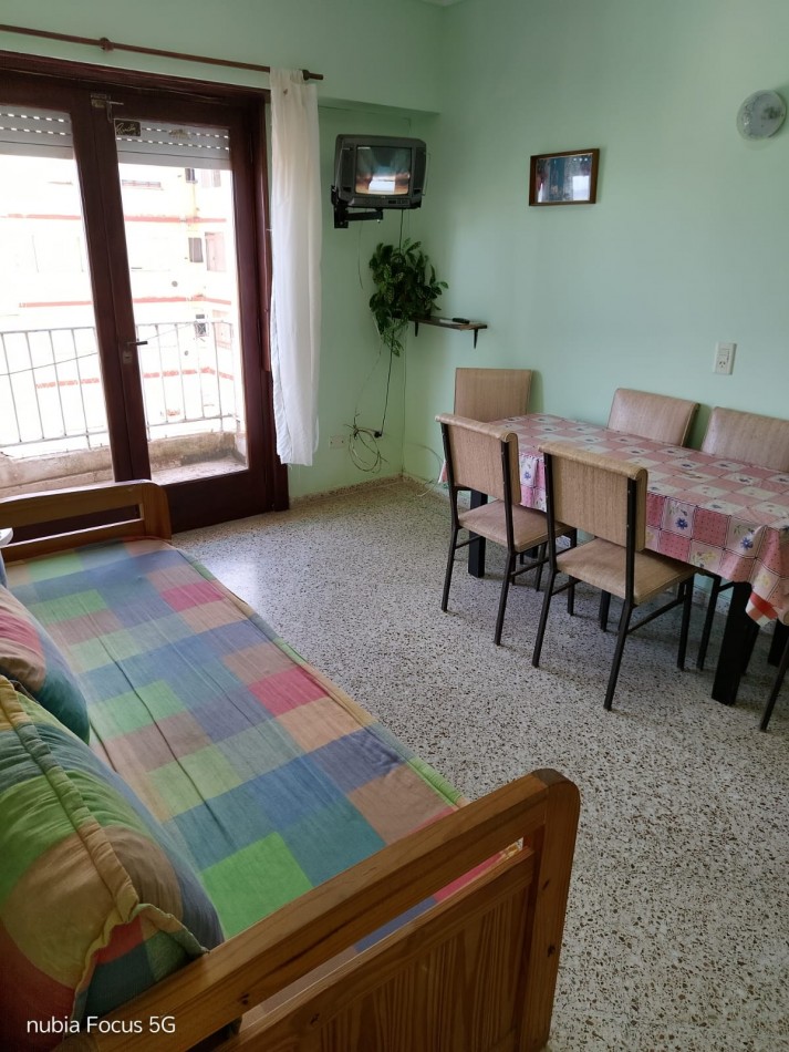 Depto 2 amb. con vista al mar Tuyu III