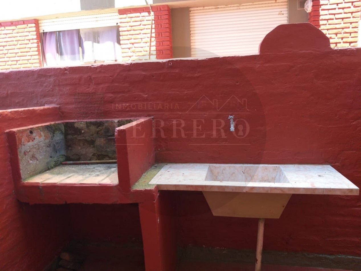 Departamento de 2 Ambientes con Patio y Parrilla a Metros del Mar en San Clemente