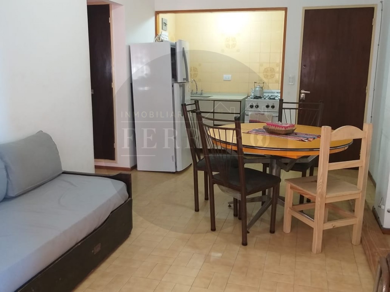 Departamento de 2 Ambientes con Patio y Parrilla a Metros del Mar en San Clemente