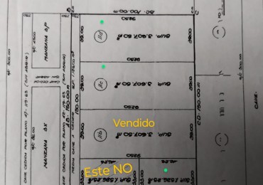 Chacras 3607 M2 calle Los Cedros 