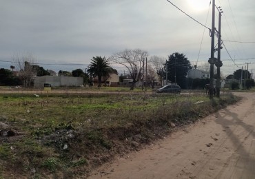 Lote esquina 310 M2 zona norte 