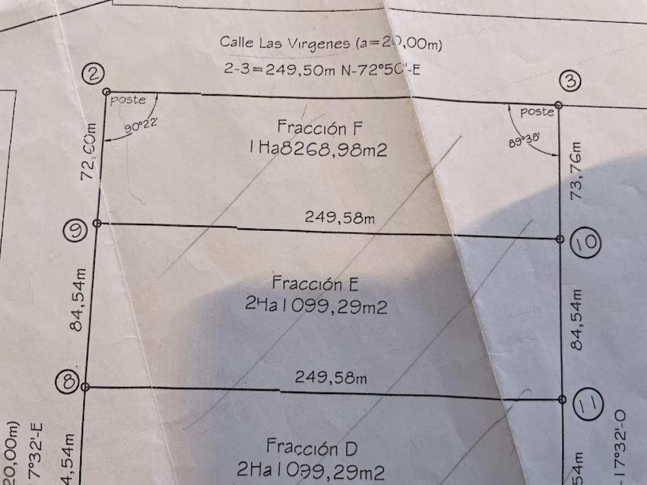 TERRENO SOBRE ZAMARBIDE CASI LAS VIRGENES